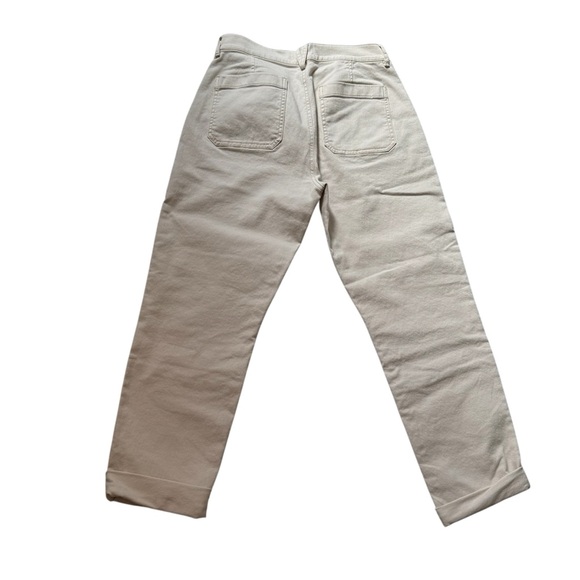 Off white denim pants from Loft. - Picture 2 of 4